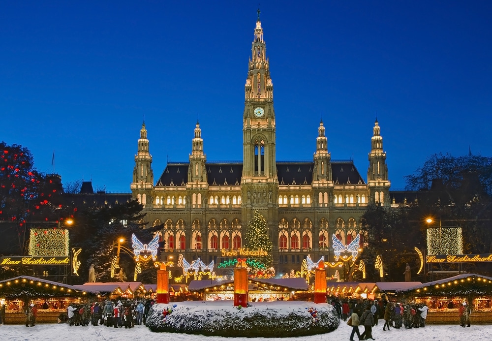 Julemarked i Wien i 2018