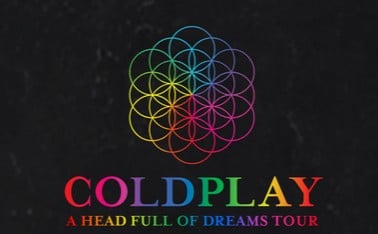 Coldplay concert in Vienna