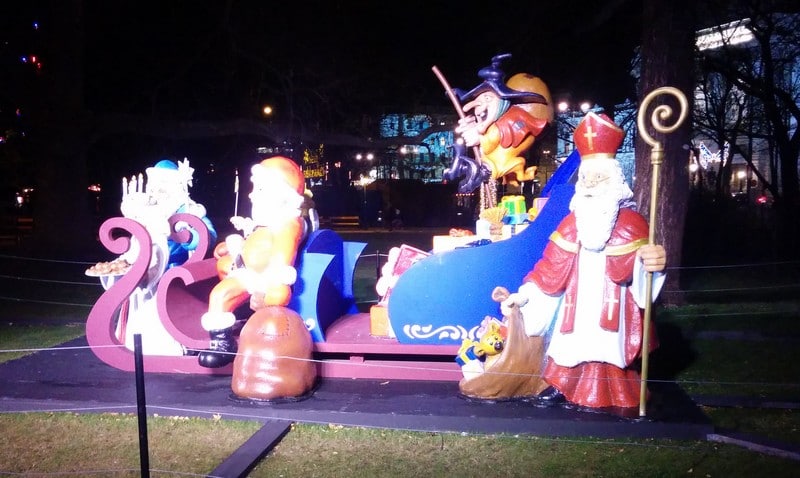 Even Santa Claus is in Vienna