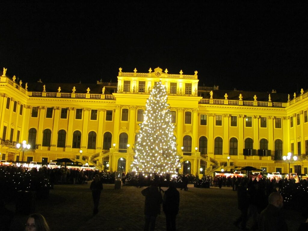 schönbrunn kerstmis